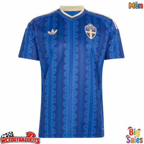 Sweden Replica Away Stadium Shirt World Cup 2026 Short Sleeve